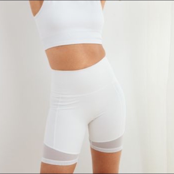aerie move high waisted bike short